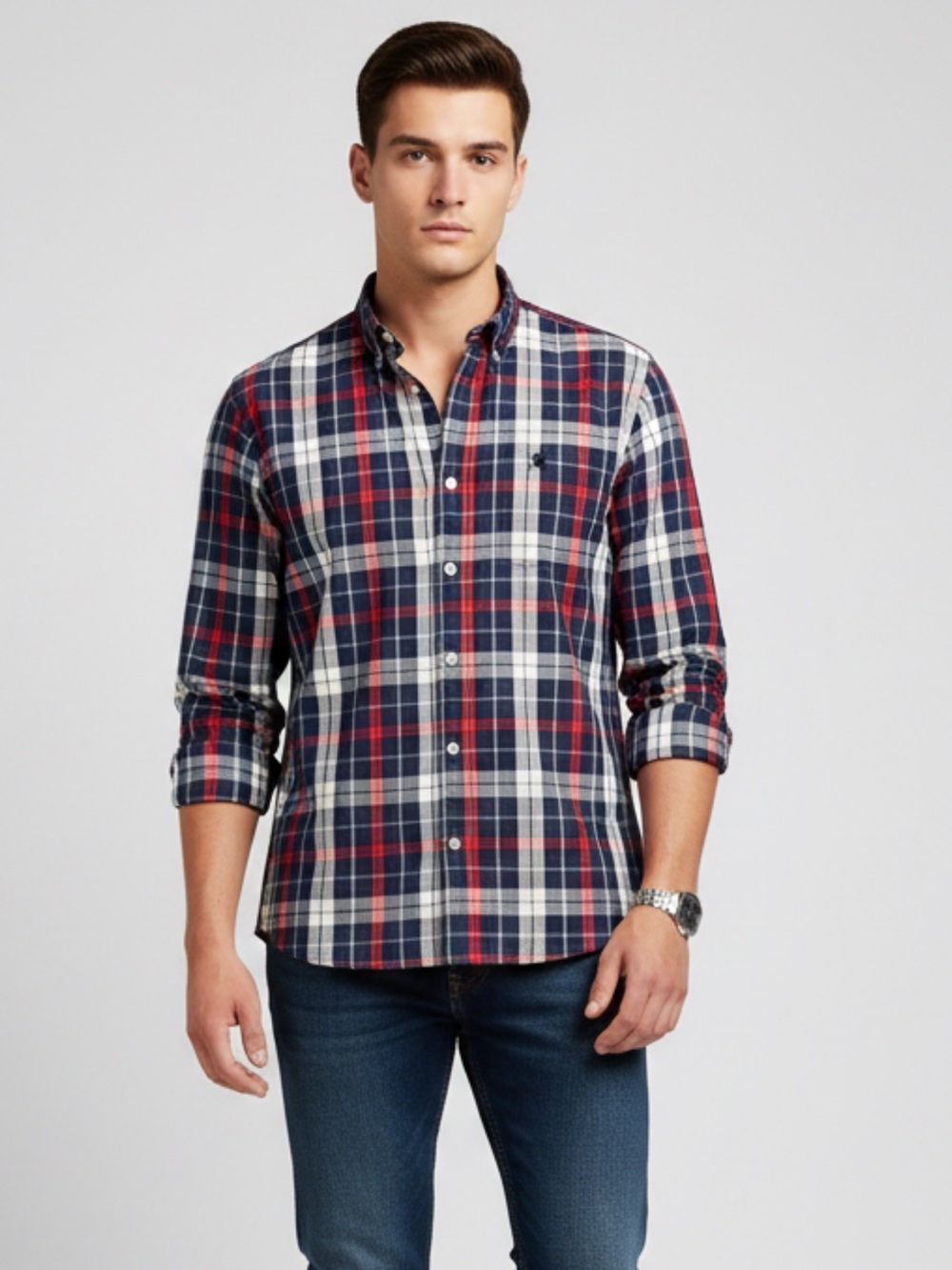 American Eagle Men’s Button-Down Shirt-  Size - M- NWT